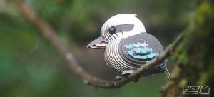 Fat Brain Toys Eugy - układanka 3D - kukabura chichotliwa 5