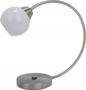 Lampa stołowa Topeshop Lampa Stołowa T72 1xLED Zintegrowany Max.4.5W Nikiel Matowy/Biały/Czarny 1