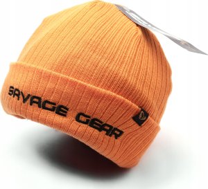 Savage Gear Czapka Sg Fold-Up Beanie One Size Sun Orange                               |SVS73742 3