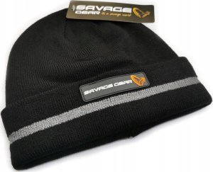 Savage Gear Czapka Sg Reflex Beanie One Size Black/Reflex                              |SVS73740 1