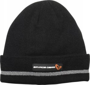 Savage Gear Czapka Sg Reflex Beanie One Size Black/Reflex                              |SVS73740 5