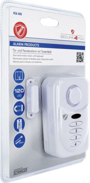 Schwaiger Alarm do okien i drzwi (HSA400 532) 1