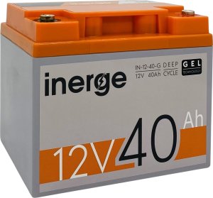 Inerge Akumulator GEL Deep Cycle 12V 40Ah INERGE 1