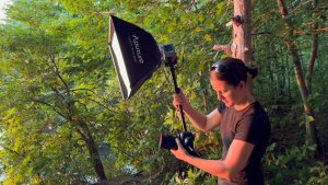 Lampa studyjna Voigtlander Aputure Light Box 45 x 45 Softbox 9