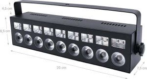 Naświetlacz LIGHT4ME LIGHT4ME BATTEN MIX RGBW+UV wall washer LED BAR stroboskop 4