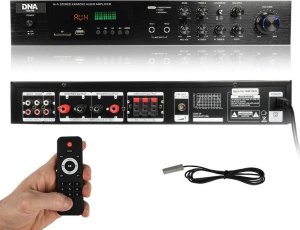 DNA DNA AMPLI 5.0 wzmacniacz dźwięku stereo HiFi Bluetooth USB SD FM AUX pilot 2