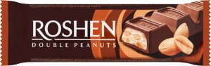 Roshen Roshen Baton double peanuts z kremem o smaku arachidowym 29 g 1