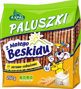 Axpal Axpal - Paluszki serowo-cebulowe z Małego Beskidu 250g 1