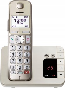 Telefon stacjonarny Panasonic Panasonic KX-TGE260GN Single champagner 1