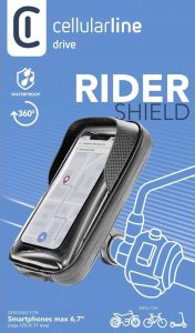 Cellular Line Uchwyt zamykany do motocykla do roweru Rider Shield 5