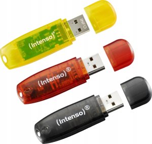 Pendrive Intenso Intenso USB Flash Drive 2.0 32GB Rainbow Line triple Pack 5