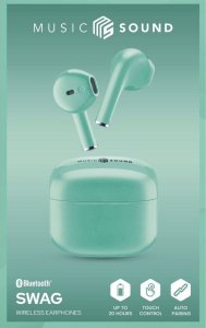 Słuchawki Cellular Line Cellularline SWAG BT Kopfhörer MS Grün 2