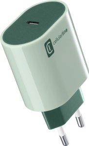 Ładowarka Cellular Line Cellularline USB-C CHARGER PD 20W GREEN 1