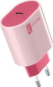 Ładowarka Cellular Line Cellularline USB-C CHARGER PD 20W RED PINK 1