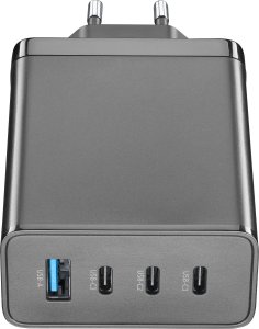 Ładowarka Cellular Line Cellularline Multipower Nano 100W Reiselader 4 Port GaN Black 4