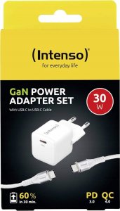 Zasilacz Intenso Intenso Power Adapter 30W, USB-C mit USB-C-Kabel 2