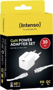 Zasilacz Intenso Intenso Power Adapter 30W, USB-C mit USB-C-Kabel 3