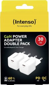 Zasilacz Intenso Intenso Power Adapter 30W, USB-C 2er Pack 2