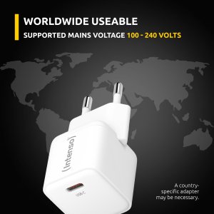 Zasilacz Intenso Intenso Power Adapter 30W, USB-C mit Lightning-Kabel 5