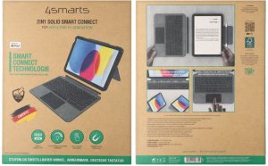 4smarts 4Smarts Klawiatura Case 2in1 Solid Smart Connect do iPad 10. Gen 4