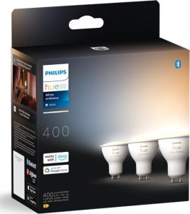 Signify Philips Hue White Ambiance GU10 Dreierpack 3x350lm* 12
