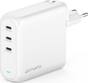 Ładowarka 4smarts 4smarts Ladegerät GaN Flex Pro 140W 3 USB-C, weiß 1