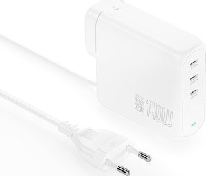 Ładowarka 4smarts 4smarts Ladegerät GaN Flex Pro 140W 3 USB-C, weiß 3
