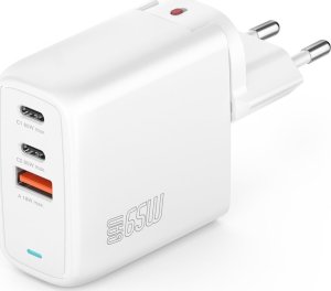 Ładowarka 4smarts 4smarts Ladegerät GaN Flex 65W 2 USB-C+1 USB-A, weiß 1