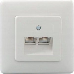 Rutenbeck UAE 2x8 (8) UP reinweiß (Nur als Vielfaches von 10 bestellbar) 1
