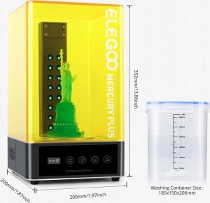Drukarka 3D Phrozen Zestaw Elegoo Mars 2 Pro Mono + Wash&Cure Elegoo Mercury Plus 6