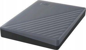 Dysk zewnętrzny HDD WD WD My Passport WDBWML0020BGY - Festplatte - verschlusselt - 2 TB - extern (tragbar) - USB 3.2 Gen 1 (USB-C Steckverbinder) - 256-Bit-AES - Silicon Gray 1