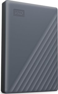 Dysk zewnętrzny HDD WD WD My Passport WDBRMD0040BGY-WESN - Festplatte - verschlusselt - 4 TB - extern (tragbar) - USB 3.2 Gen 1 - 256-Bit-AES - Silicon Gray 1