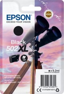 Tusz Epson Epson 502XL Multipack - 4er-Pack - 19.1 ml - mit hoher Kapazitat - Schwarz, Gelb, Cyan, Magenta - original - Blister mit RF- / akustischem Alarmsignal - Tintenpatrone - fur Expression Home XP-5100, XP-5150, WorkForce WF-2860, WF-2865DWF, WF-288 1