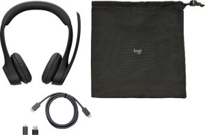 Słuchawki Logitech Logitech Zone 305 - Headset - On-Ear - Bluetooth - kabellos - Adapter USB-C via Bluetooth - Gerauschisolierung - Zertifiziert fur Microsoft Teams, Works With Chromebook Certified 7