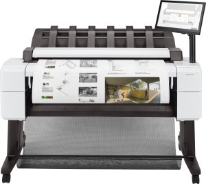 Ploter HP HP DesignJet T2600 PostScript - 914 mm (36") Multifunktionsdrucker - Farbe - Tintenstrahl - 914 x 8000 mm, 610 x 15000 mm (Original) - Rolle (91,4 cm x 91,4 m), 914 x 1219 mm (Medien) - bis zu 0.32 Min./Seite (Drucken) - 1 Rolle - Gigabit LAN 11