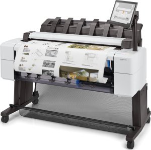 Ploter HP HP DesignJet T2600 PostScript - 914 mm (36") Multifunktionsdrucker - Farbe - Tintenstrahl - 914 x 8000 mm, 610 x 15000 mm (Original) - Rolle (91,4 cm x 91,4 m), 914 x 1219 mm (Medien) - bis zu 0.32 Min./Seite (Drucken) - 1 Rolle - Gigabit LAN 13