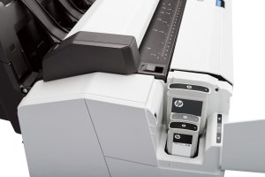 Ploter HP HP DesignJet T2600 PostScript - 914 mm (36") Multifunktionsdrucker - Farbe - Tintenstrahl - 914 x 8000 mm, 610 x 15000 mm (Original) - Rolle (91,4 cm x 91,4 m), 914 x 1219 mm (Medien) - bis zu 0.32 Min./Seite (Drucken) - 1 Rolle - Gigabit LAN 18