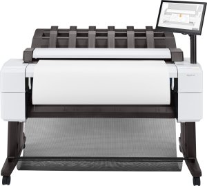 Ploter HP HP DesignJet T2600 PostScript - 914 mm (36") Multifunktionsdrucker - Farbe - Tintenstrahl - 914 x 8000 mm, 610 x 15000 mm (Original) - Rolle (91,4 cm x 91,4 m), 914 x 1219 mm (Medien) - bis zu 0.32 Min./Seite (Drucken) - 1 Rolle - Gigabit LAN 9