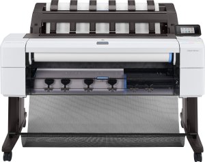 Ploter HP HP DesignJet T1600dr PostScript - 914 mm (36") Grossformatdrucker - Farbe - Tintenstrahl - Rolle (91,4 cm x 91,4 m), 914 x 1219 mm - 2400 x 1200 dpi - bis zu 0.32 Min./Seite (einfarbig)/ bis zu 0.32 Min./Seite (Farbe) - Kapazitat: 2 Rollen - Gig 1