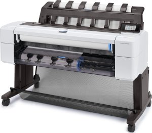 Ploter HP HP DesignJet T1600dr PostScript - 914 mm (36") Grossformatdrucker - Farbe - Tintenstrahl - Rolle (91,4 cm x 91,4 m), 914 x 1219 mm - 2400 x 1200 dpi - bis zu 0.32 Min./Seite (einfarbig)/ bis zu 0.32 Min./Seite (Farbe) - Kapazitat: 2 Rollen - Gig 2