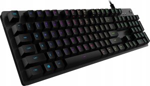 Klawiatura Logitech Logitech Gaming G512 - Tastatur - Hintergrundbeleuchtung - USB - QWERTY - Italienisch - Tastenschalter: GX Brown Tactile - Kohle 1