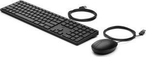 Klawiatura + mysz HP HP Desktop 320MK - Tastatur-und-Maus-Set - Deutsch - fur HP 34, Elite Mobile Thin Client mt645 G7, EliteBook 830 G6 2