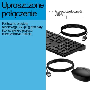 Klawiatura + mysz HP 320MK (9SR36AA#ABZ) 5