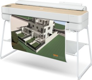 Ploter HP DesignJet Studio - 914 mm (36") Drukarka wielkoformatowa kolorowa atramentowa - A0, ANSI D, Rolle (91,4 cm x 45,7 m) - 2400 x 1200 dpi - bis zu 0.42 Min./Seite (einfarbig)/ bis zu 0.42 Min./Seite (Farbe) - USB 2.0, LAN, Wi-Fi 11