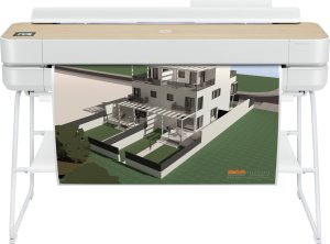 Ploter HP DesignJet Studio - 914 mm (36") Drukarka wielkoformatowa kolorowa atramentowa - A0, ANSI D, Rolle (91,4 cm x 45,7 m) - 2400 x 1200 dpi - bis zu 0.42 Min./Seite (einfarbig)/ bis zu 0.42 Min./Seite (Farbe) - USB 2.0, LAN, Wi-Fi 4