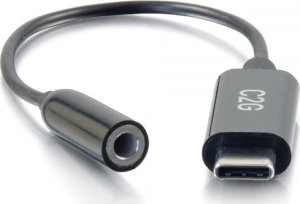 Adapter USB C2G USB-C - Jack 3.5mm Czarny  (54426) 2