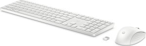 Klawiatura + mysz HP HP 655 - Tastatur-und-Maus-Set - kabellos - 2.4 GHz - QWERTZ - Deutsch - weiss 1