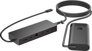 HUB USB HP HP Universal USB-C Hub and Laptop Charger Combo 1