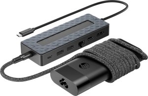 HUB USB HP HP Universal USB-C Hub and Laptop Charger Combo 2