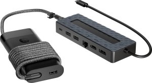 HUB USB HP HP Universal USB-C Hub and Laptop Charger Combo 3